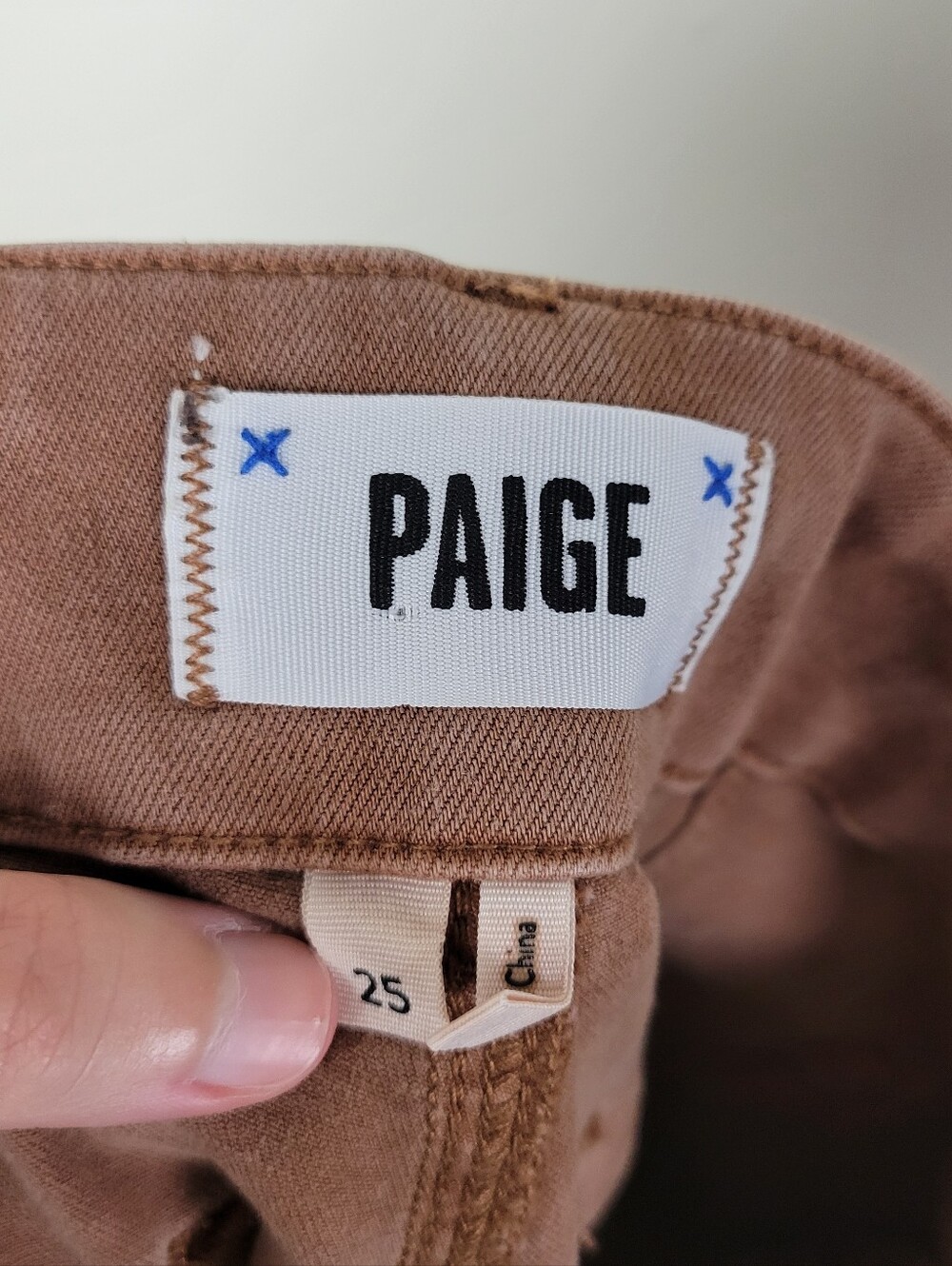 Paige Brooklyn Crop Wide Leg High Waisted Pants - Picture 5 of 7